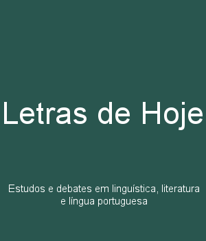 Logomarca do periódico: Letras de Hoje